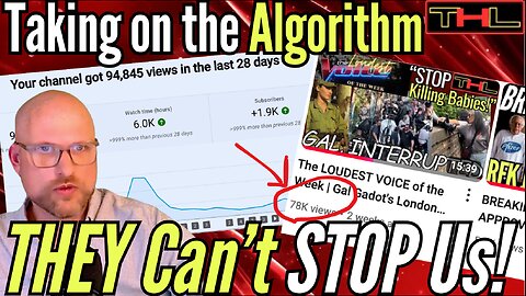 Fighting the YouTube/Google CENSORSHIP Industrial Complex and WINNING