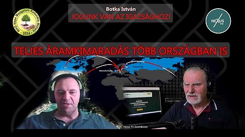 Teljes áramszolgáltatás-leállás európa országaiban! - Botka István és Juhász Zoltán