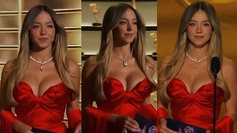 Sydney Sweeny at the Emmy's