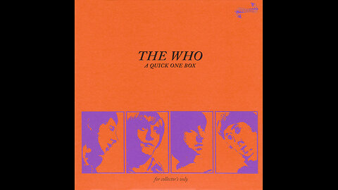 The Who - A Quick One Box (Box Set.Japan) 1966/2008 2xCD