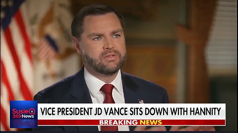 VICE PRESIDENT JD VANCE SITS DOWN WITH HANNITY NOV 13