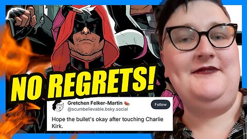 Fired DC Comics Writer DOUBLES DOWN on Charlie Kirk Hate?! | Clownfish TV