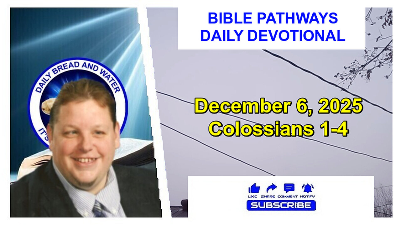 Bible Pathways Daily Devotional Dec 6, 2025