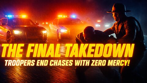 🔥🔥 The Final Takedown: Troopers End Chases with Zero Mercy!