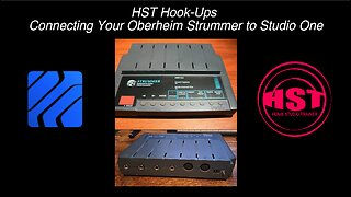 Hooking Up The Oberheim Strummer To Studio one Pro - HST Hook-Ups