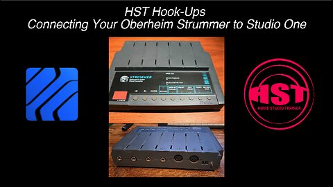 Hooking Up The Oberheim Strummer To Studio one Pro - HST Hook-Ups