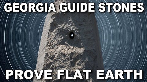Sharing Flat Earth At The Creepy Georgia Guidestones