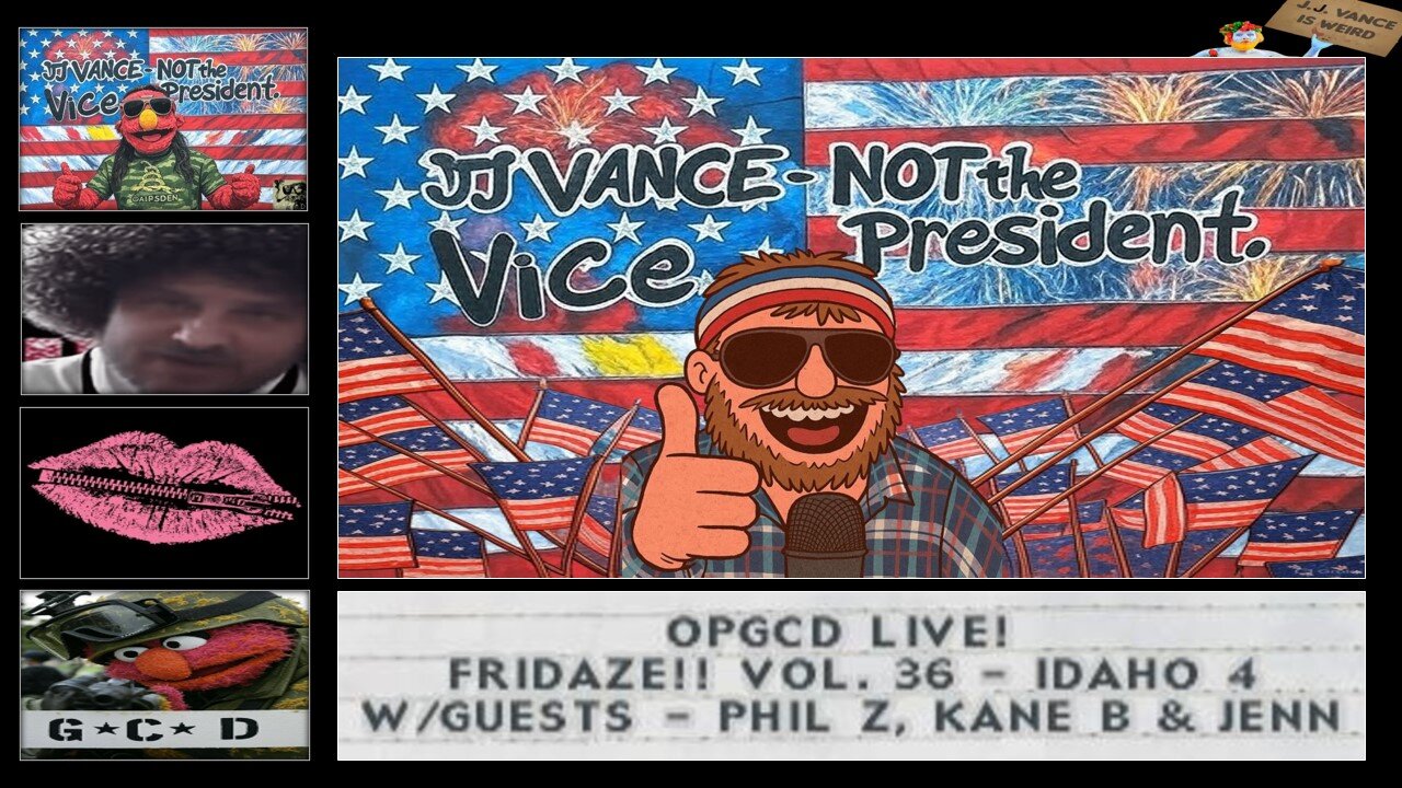 OpGCD Live! Fridaze!! - Vol. 36 - Idaho 4 book review - w/ Phil Z, Kane B, & Jenn
