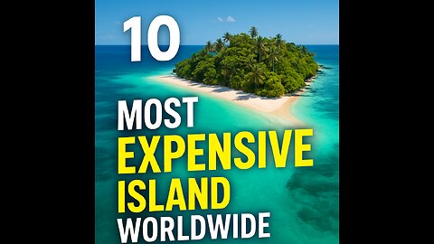 10 MOST EXPENSIVE ISLAND WORLDWIDE
