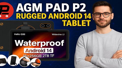 The Toughest Android Tablet Of 2025/ AGM PAD P2 Rugged Review