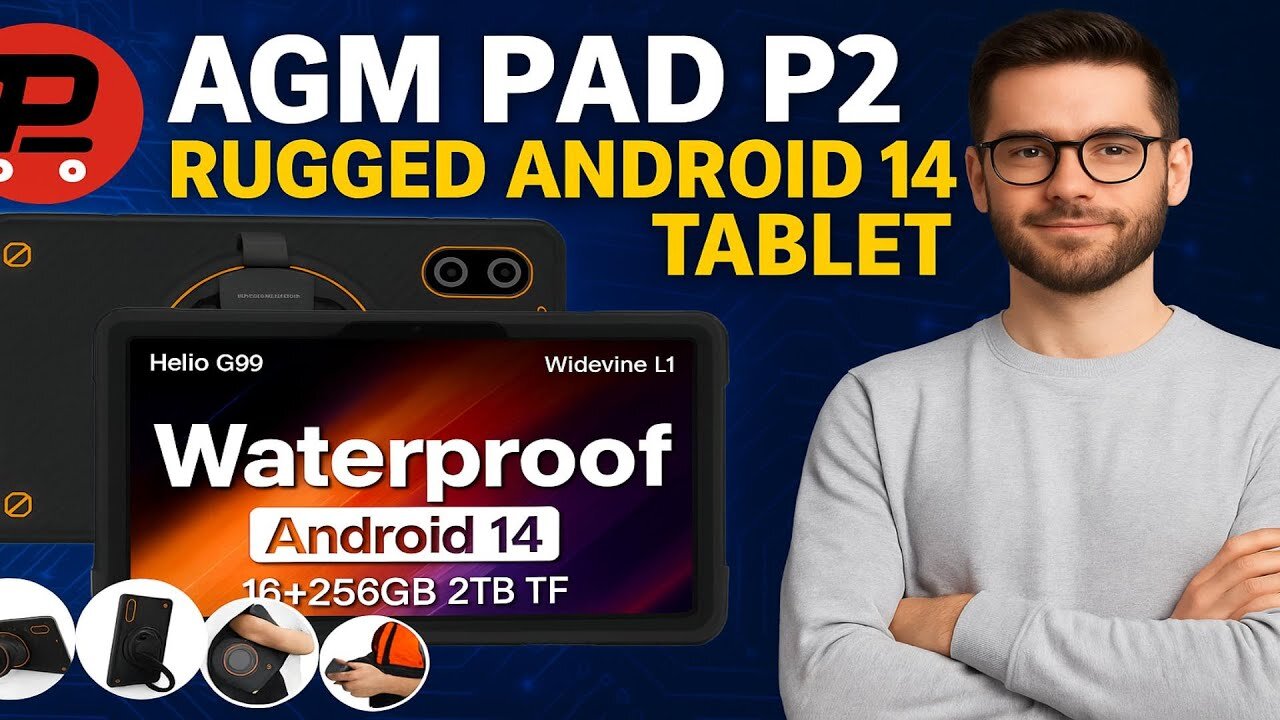 The Toughest Android Tablet Of 2025/ AGM PAD P2 Rugged Review
