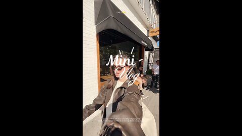 Mini Vlog template