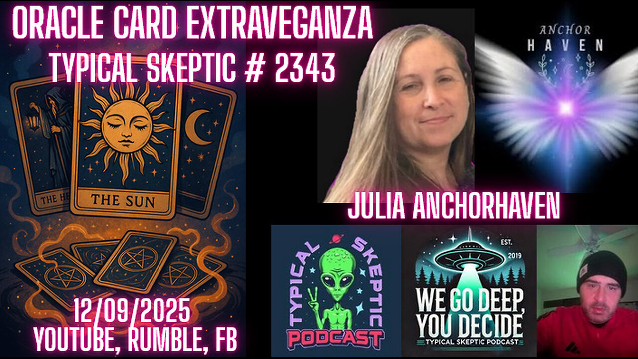 Oracle Card Extravaganza - Julia Anchorhaven - Typical Skeptic # 2343