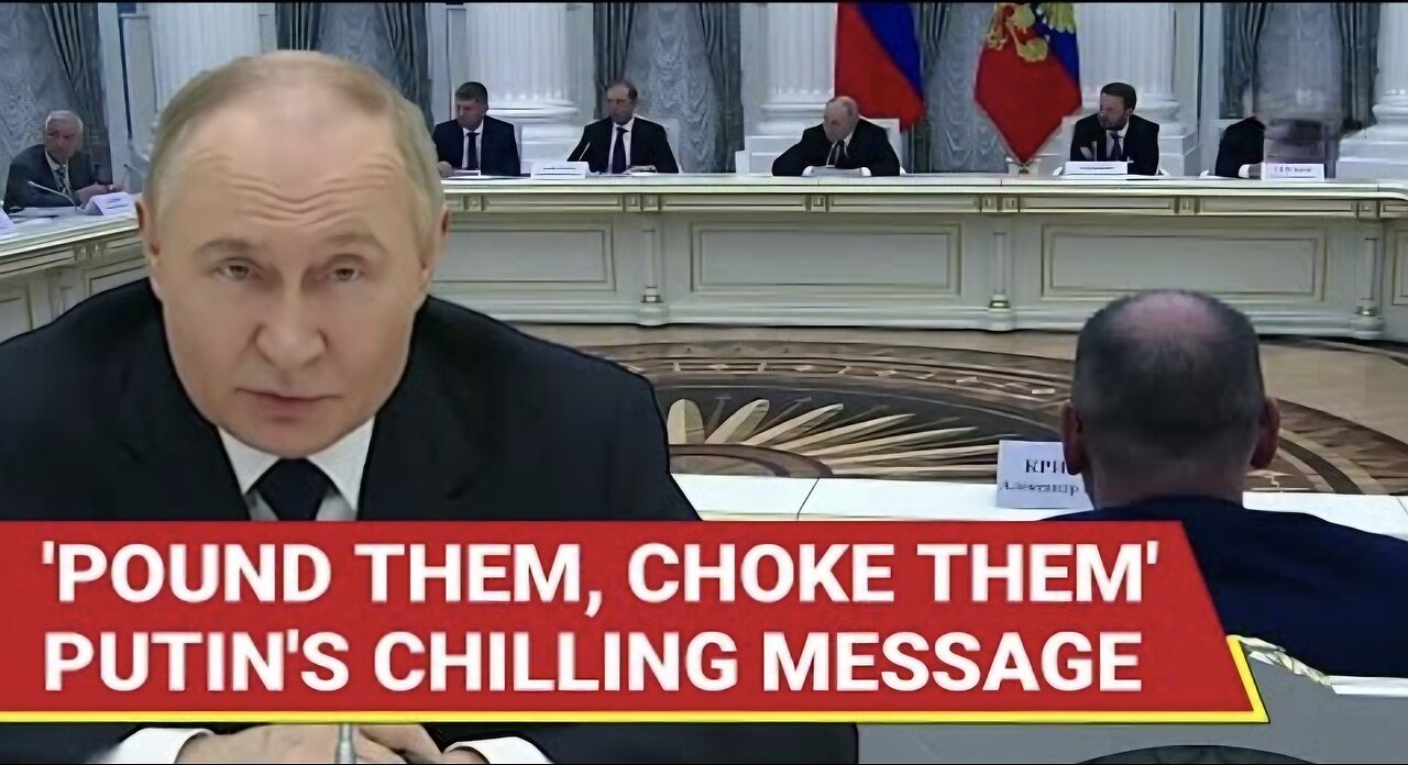 Putin Video Speech After Trump Called Him CRAZY; Pound, Pound & Pound...