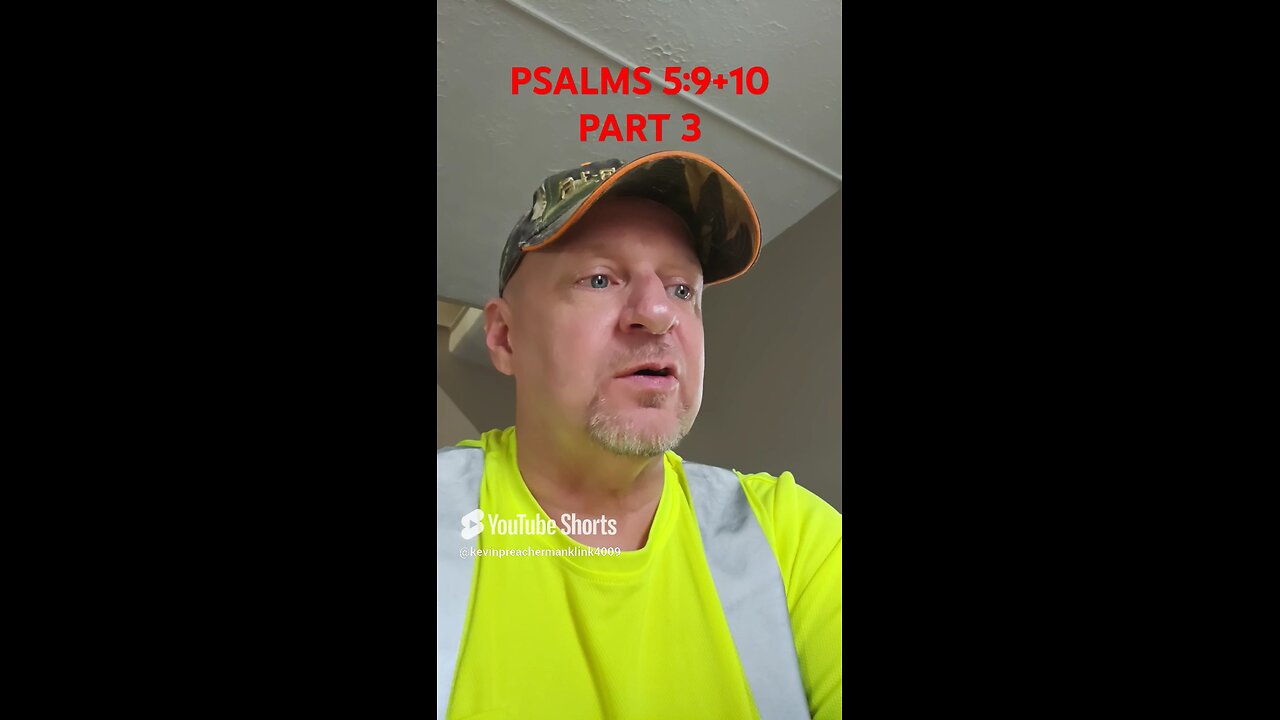 #PSALMS5:9+10 #PART3 "MY PRAYER ! THEY FALL IN THEIR OWN TRAPS !"