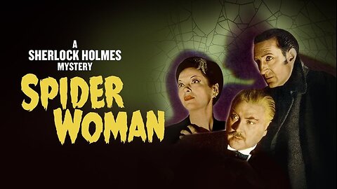 Sherlock Holmes Spider Woman (T-RO'S TOMB Movie Mausoleum)