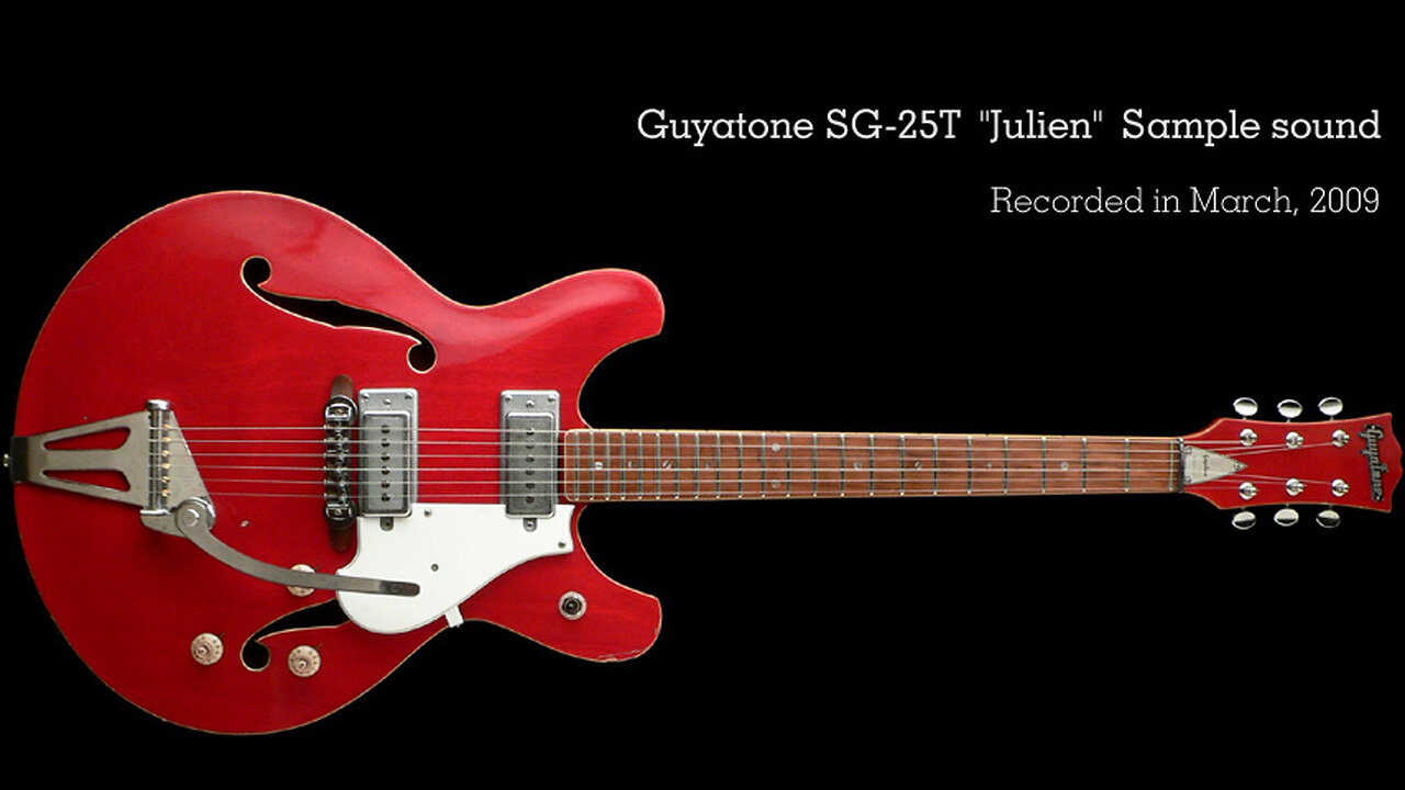 Guyatone SG-25T "Julien" Sample sound