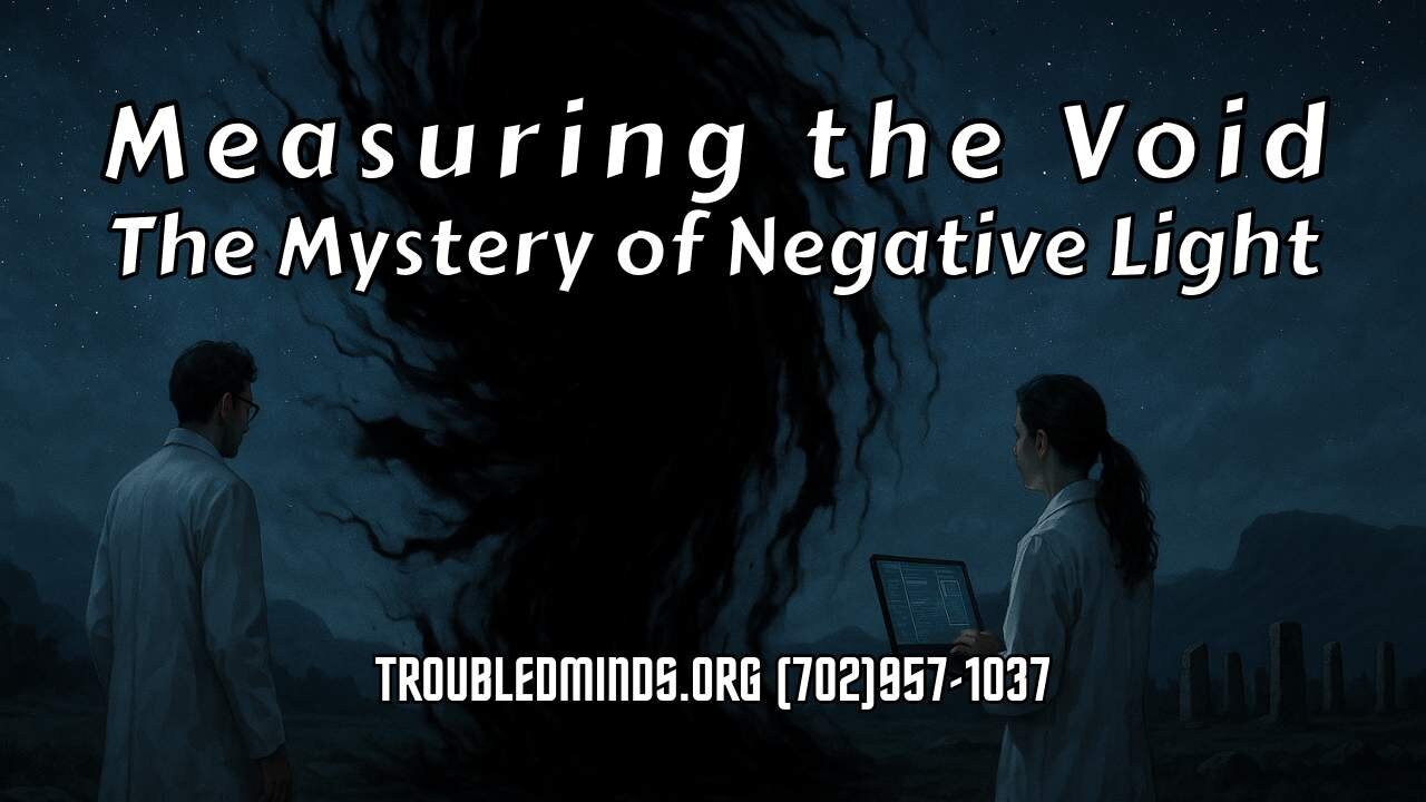 Measuring the Void - The Mystery of Negative Light