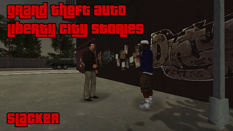GTA: Liberty City Stories | Mission 02: SLACKER | PCSX2, 1440p, HD Textures