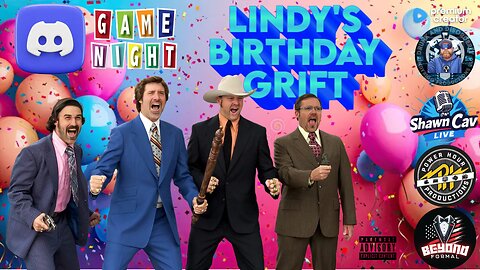 Community Game Night | Lindy Rigg Birthday Grift Stream!