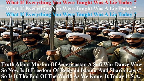 Truth About Muslim Of Americastan Sufi War Dance Freedom Of Religion Islamic And Sharia Laws