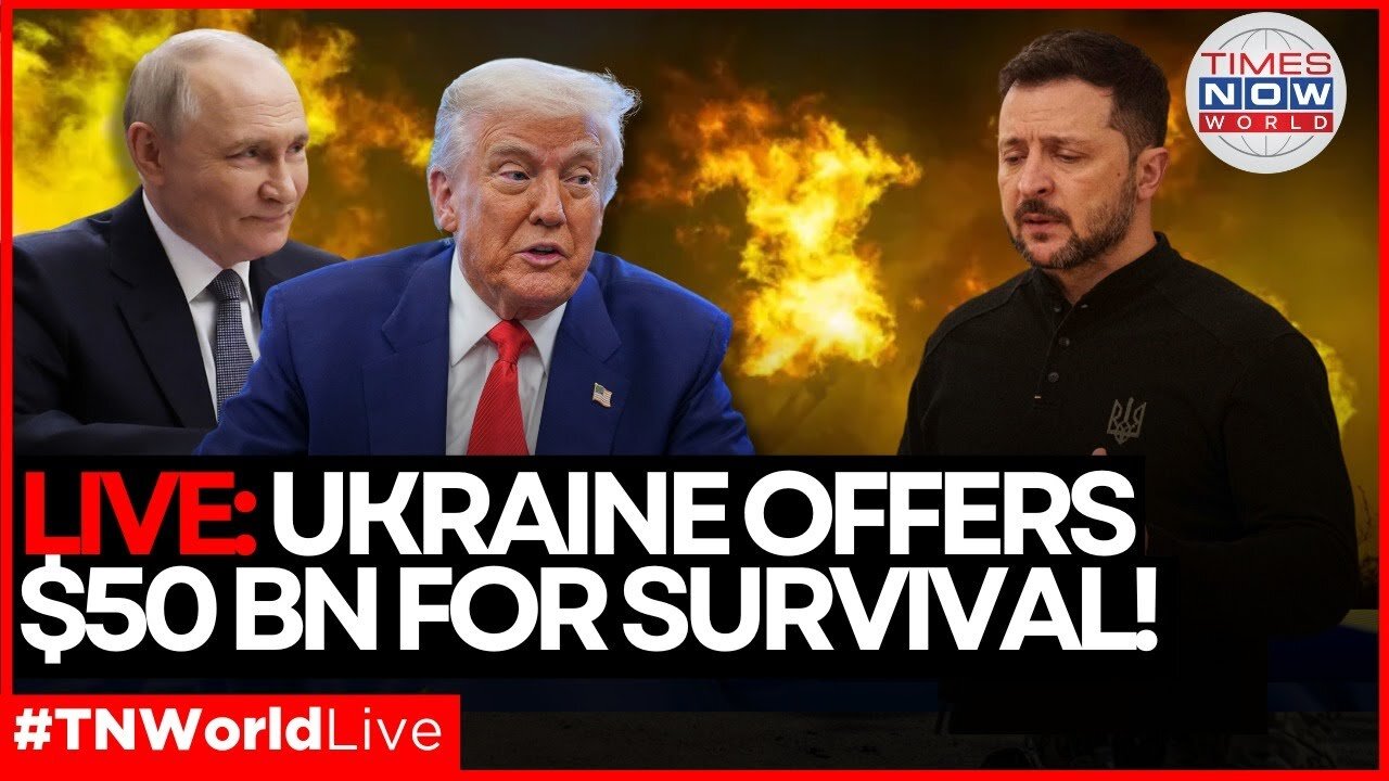 LIVE | Ukraine’s $50 Billion Gamble: Desperation Drives Kyiv to Buy U.S. Military Backing!