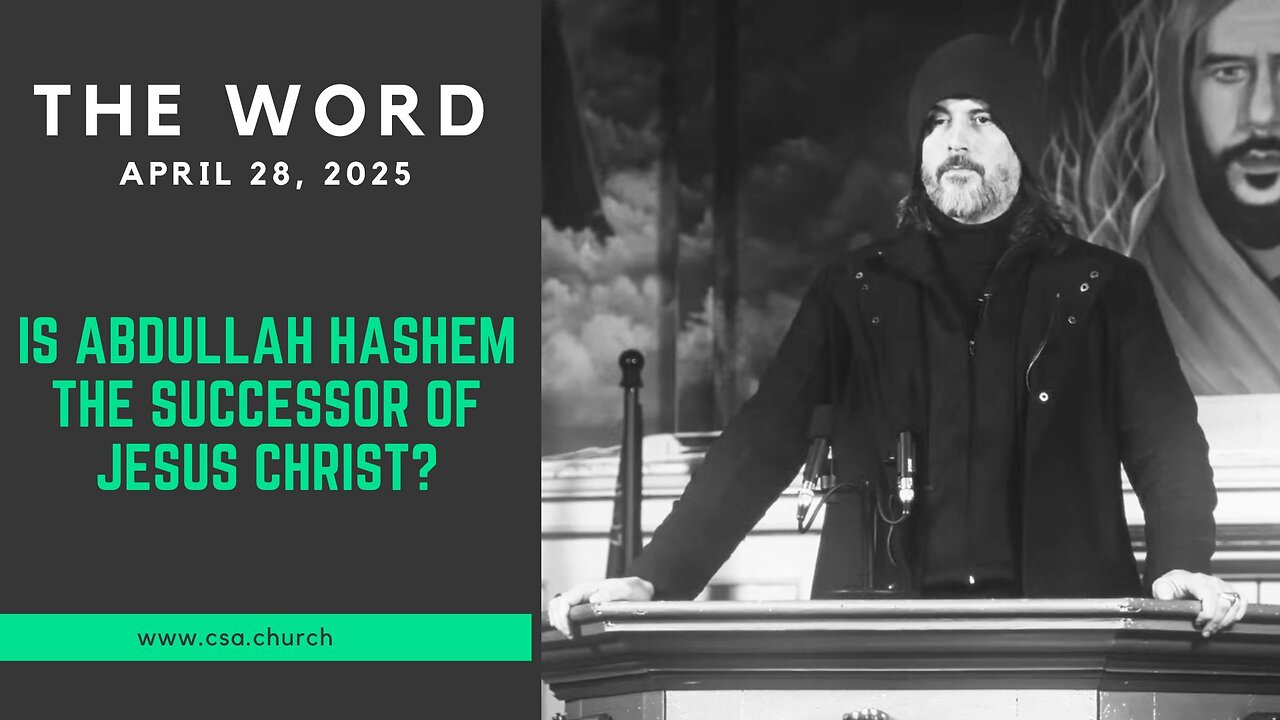 Is Abdullah Hashem the successor of Jesus Christ?