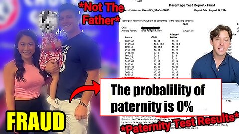 Paternity FRAUD and He's NOT The Father