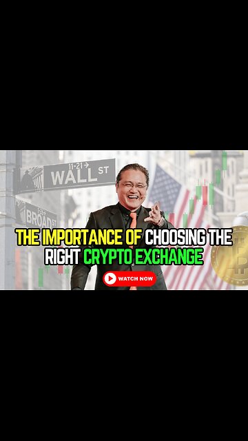 🔐 The Importance of Choosing the Right Crypto Exchange 🔐