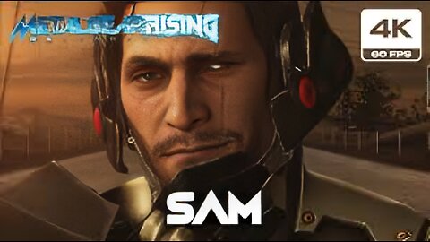 Metal Gear Rising Revengeance - Sam Boss Fight (4K 60FPS PC High Graphic Settings)