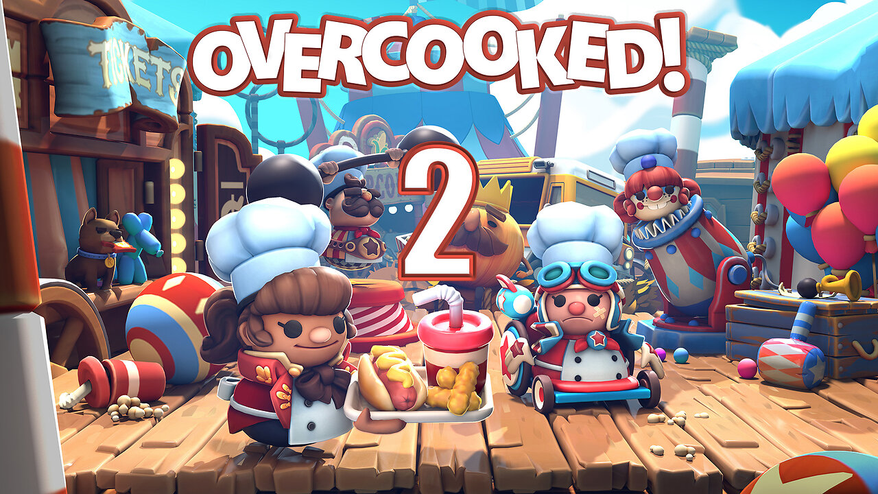 Co-op chaos - the Kitchen is actually on Fire | Overcooked Pt2