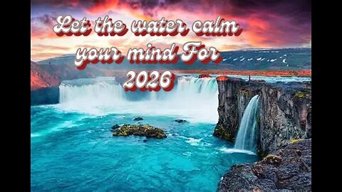 Let The Water Calm Your Mind For 2026 4k Drone Footage Relaxing Music/100 Waterfalls & Streams