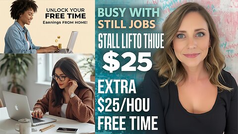 Busy with Job? Still Make Extra $25/Hour in Your Free Time!