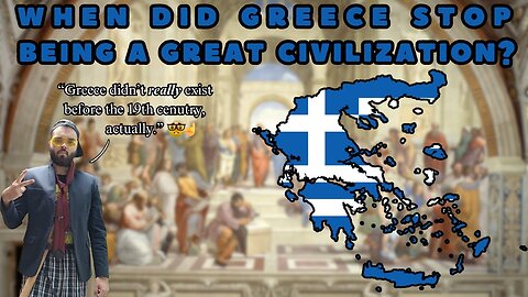 [2025] When did Greece stop being a Great Civilization?
