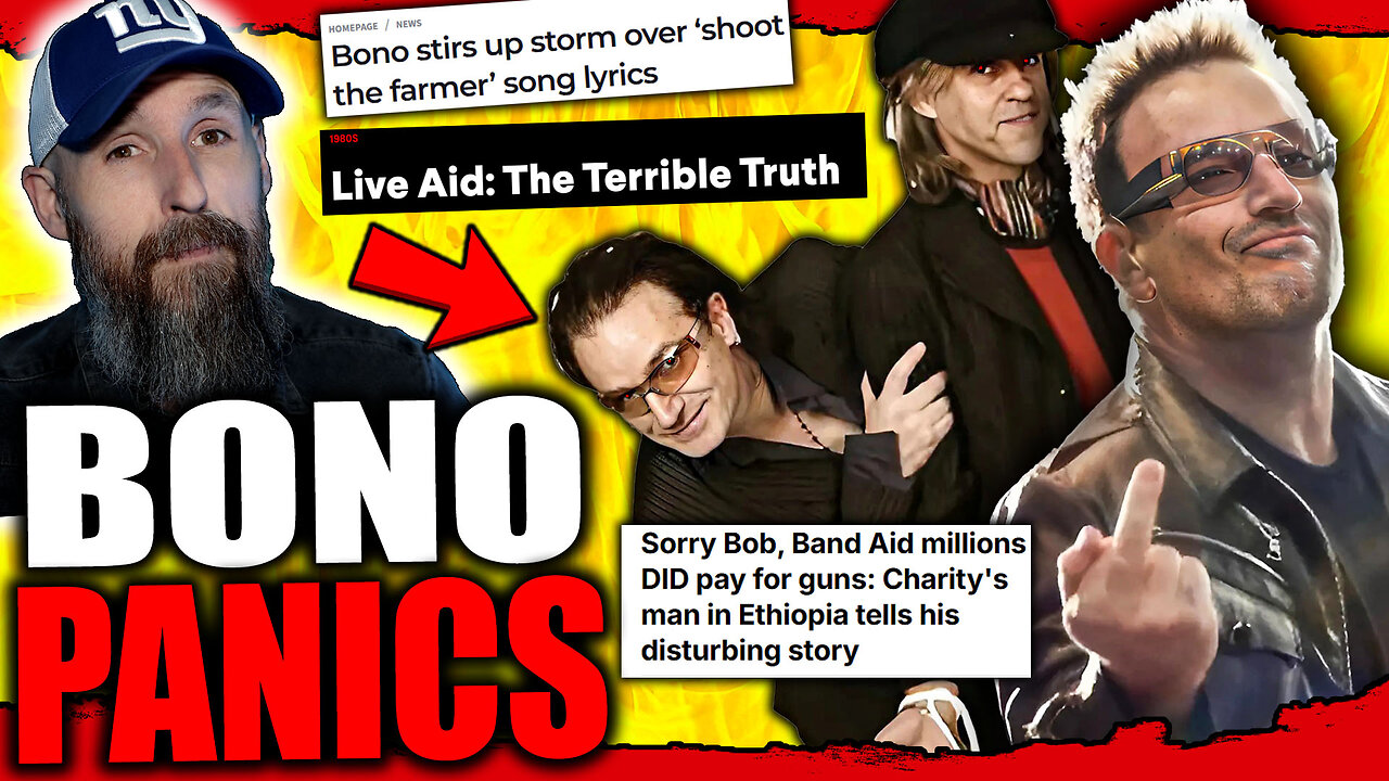 BUSTED!! Bono's Charity Scandal EXPOSED AGAIN