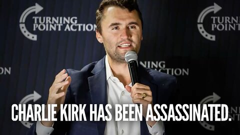 BREAKING NEWS:📣 Charlie Kirk has been assassinated. What are we going to do about it?