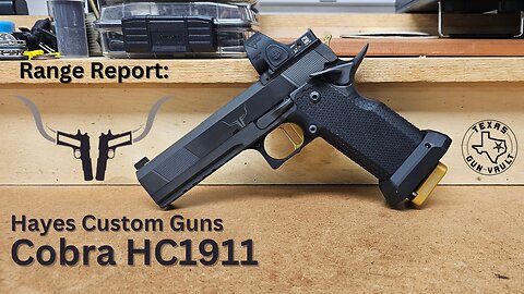 Range Report: Hayes Custom Guns - Cobra Series HC1911 (2011 Style 9mm Pistol)