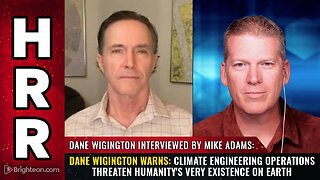 CLIMATE ENGINEERING operations threaten humanity's very existence on Earth