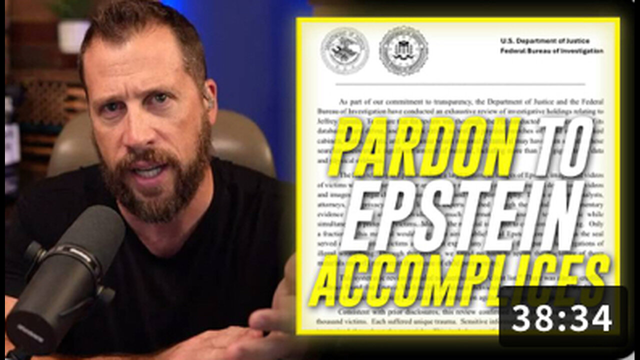 DOJ/FBI Memo Gives Pardon To Epstein Accomplice Abusers, Warns Kyle Seraphin