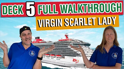 Virgin Scarlet Lady Public Deck 5 | Tall Man's Cruise Adventures