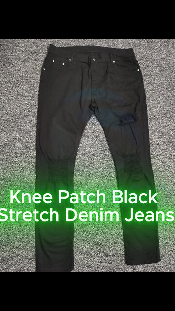 🔥 𝐍𝐞𝐰 𝐀𝐫𝐫𝐢𝐯𝐚𝐥 – 𝐖𝐡𝐨𝐥𝐞𝐬𝐚𝐥𝐞 𝐊𝐧𝐞𝐞 𝐏𝐚𝐭𝐜𝐡 𝐁𝐥𝐚𝐜𝐤 𝐒𝐭𝐫𝐞𝐭𝐜𝐡 𝐃𝐞𝐧𝐢𝐦 𝐉𝐞𝐚𝐧𝐬 🔥