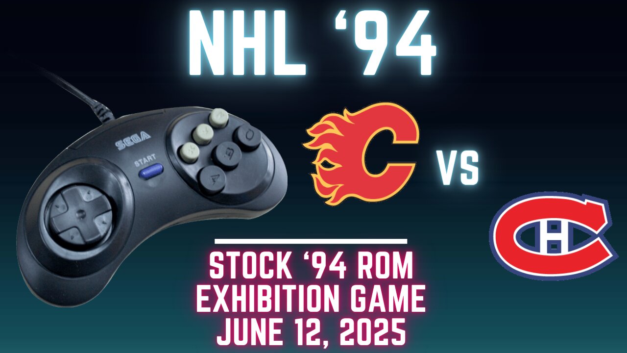 NHL 94: Flames (Len the Lengend) at Canadiens (ozan) {Genesis} - Exhibition 141 (OT!)