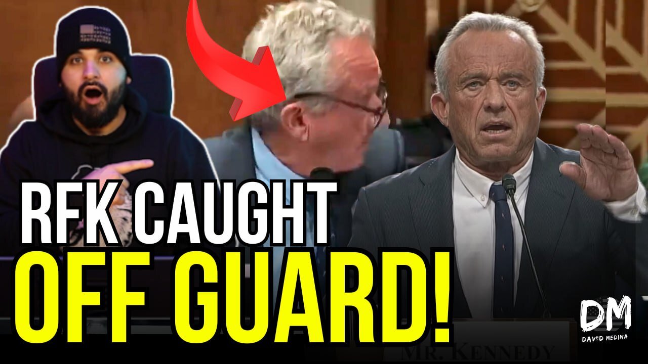 Protestors STORM RFK Jr. Hearing, Try To Charge The Podium!