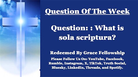 Question Of The Week