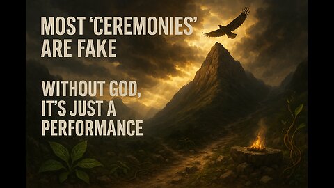 Most Modern “Ceremonies” Are Performances | Why God Must Come First