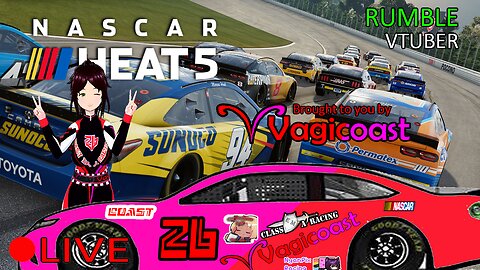 (VTUBER) - VAGICOAST MILK CAR - NASCAR Heat 5 - RUMBLE