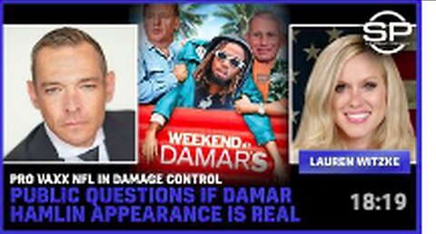 "NFL in Damage Control: Public Questions Authenticity of Damar Hamlin's Pro-Vaxx Stance"