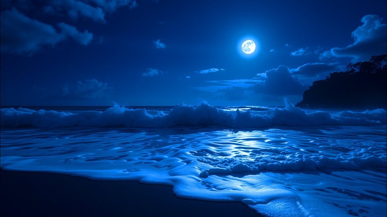 Ocean Sounds For Deep Sleep With Calming Sea Waves That Soothe Stress And Create Peaceful Nights