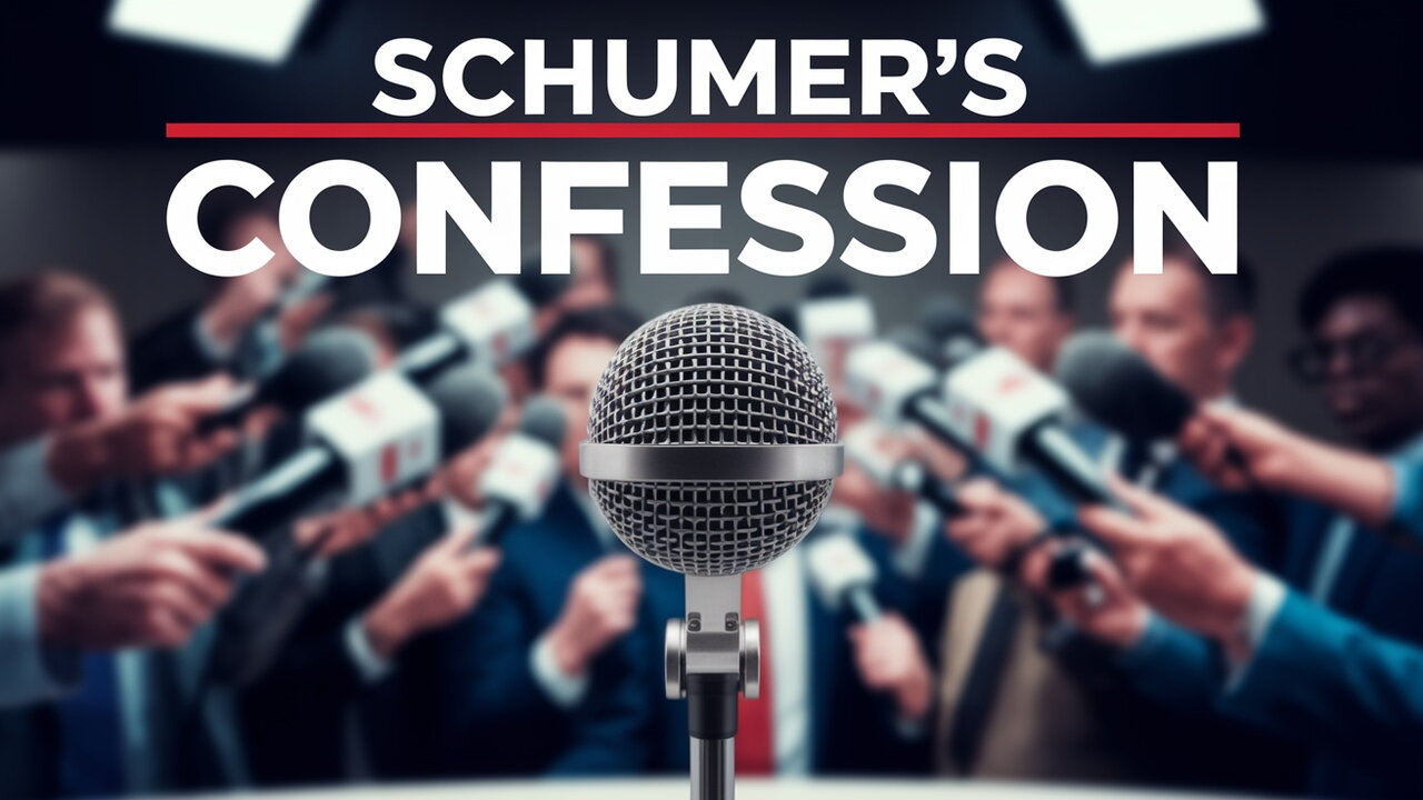 Chuck Schumer's SHOCKING Federal Crime Confession!