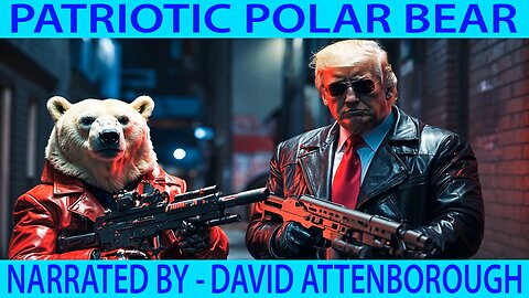 Trump AI Video- Patriotic Polar Bear (Narrated by David Attenborough)